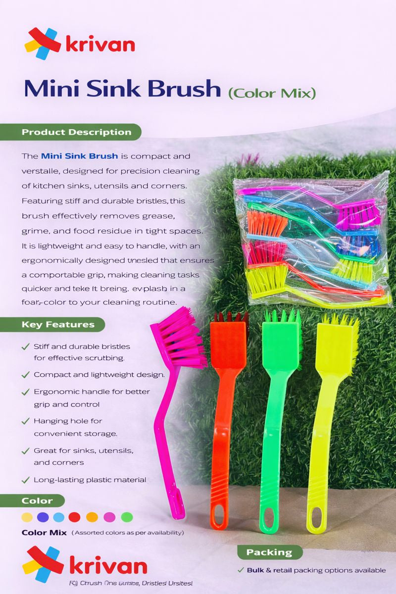 Krivan Mini Sink Brush