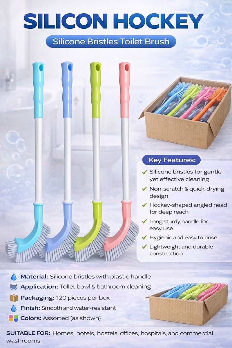 Silicon Hockey Toilet Brush