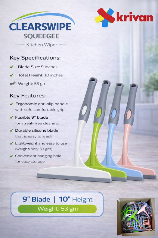 ClearSwipe Squeegee – Kitchen Wiper