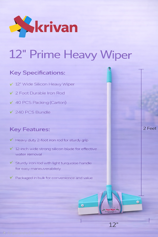 12” Prime Heavy Wiper