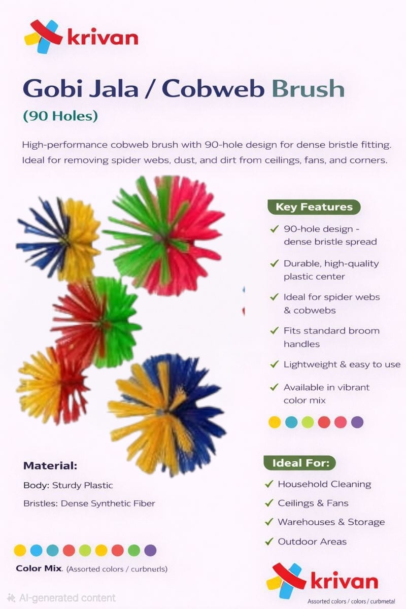 Krivan Gobi Jala / Cobweb Brush (90 Holes)