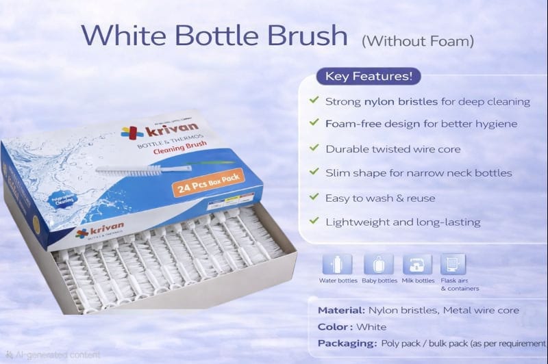 Bottle Brush (Without Foam) 24Pc Box