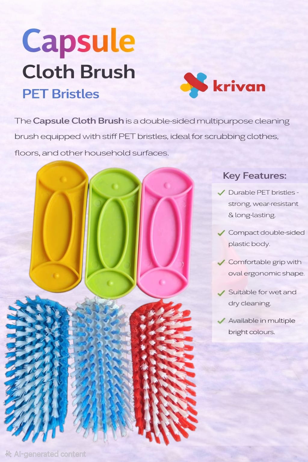 Capsule Virgin Cloth Brush