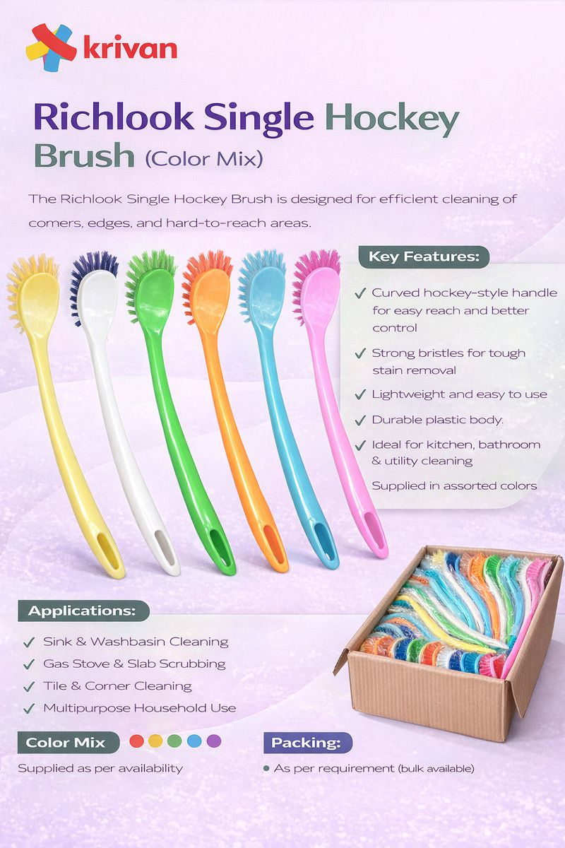 Single Hockey Virgin Cleaning Brush