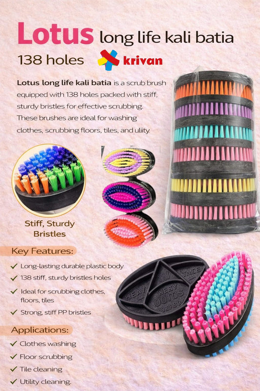 Lotus Lifelong Kali Batia (PP Bristles)-138 Holes