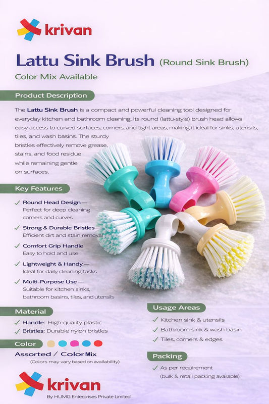 Krivan  Lattu Sink Brush