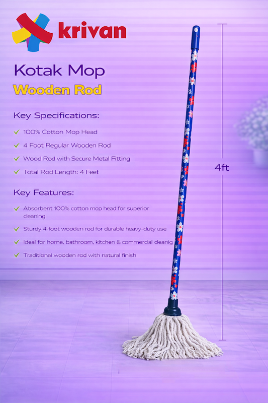 Kotak Mop – Wooden Rod