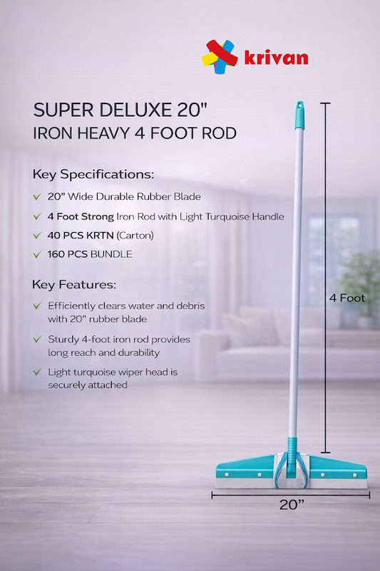 Super Deluxe 20” Iron Heavy Wiper