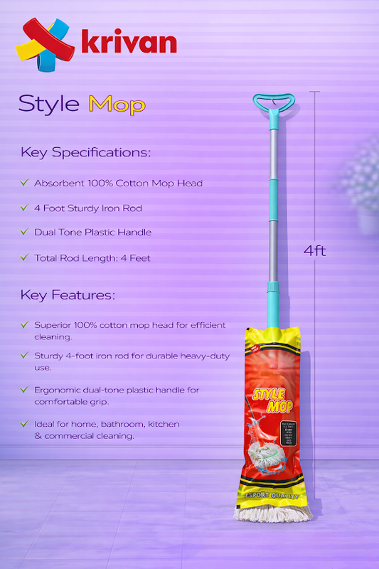 Style Mop – 4 Ft