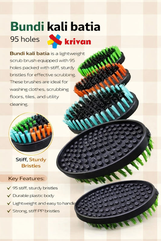 Bundi Kali Batia (PP Bristles)-95 Holes