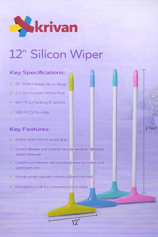 12” Silicon Wiper