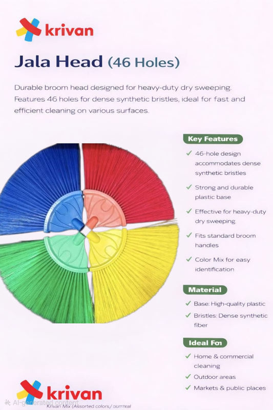 Krivan Diamond Head Big Bristles Milky