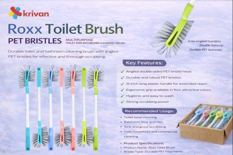 ROXX Double-Sided TOILET Cleaning Brush