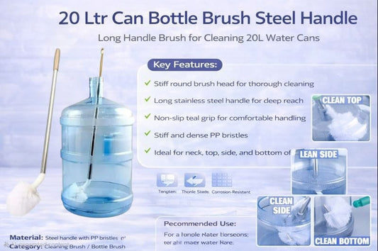 20 Litre Can Bottle Brush – Steel Handle