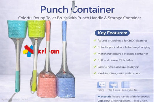 PUNCH Container Toilet Brush