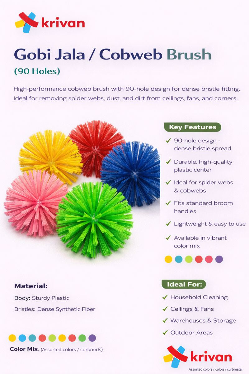 Krivan Gobi Jala / Cobweb Brush (90 Holes)