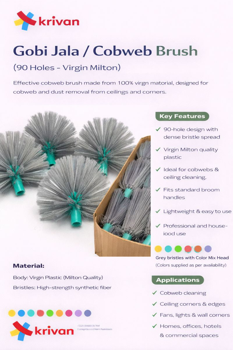 Krivan Gobi Jala / Cobweb Brush (90 Holes)