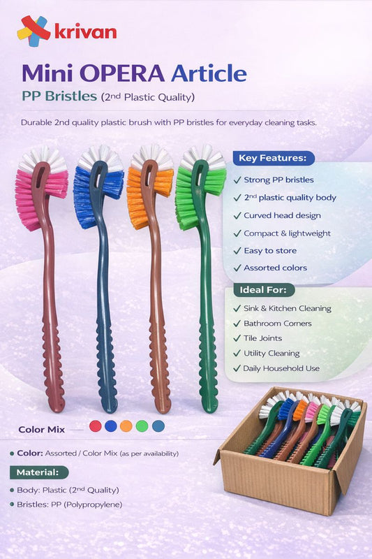 Mini OPERA Article – PP Bristles (2nd Plastic Quality)