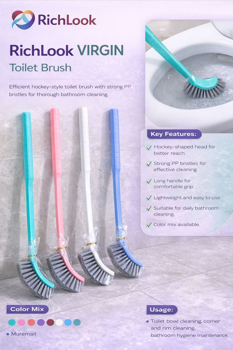 Richlook Virgin – Single Hockey Cleaning Brush (Color Mix)